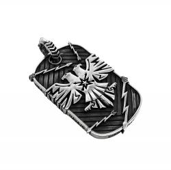 DOUBLE HEADS THUNDERBIRD DOG TAG