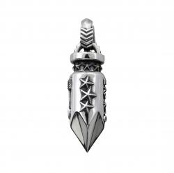 BIG AROMATIC BULLET ARROW TAIL BAIL PENDANT