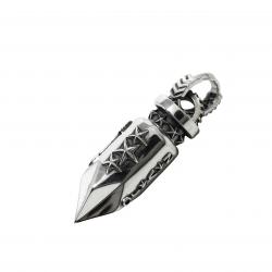 BIG AROMATIC BULLET ARROW TAIL BAIL PENDANT