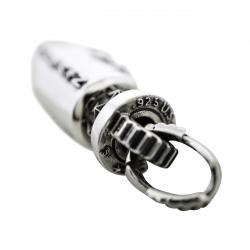 BIG AROMATIC BULLET ARROW TAIL BAIL PENDANT