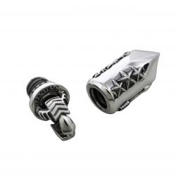 BIG AROMATIC BULLET ARROW TAIL BAIL PENDANT