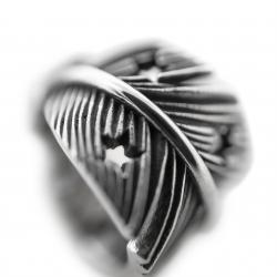 CS NAVAJO SHERIFF STAR ARROW FEATHER BEAD - STARRY