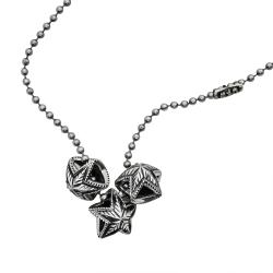 SMALL DOUBLE FACE DEPP STAR PENDANT