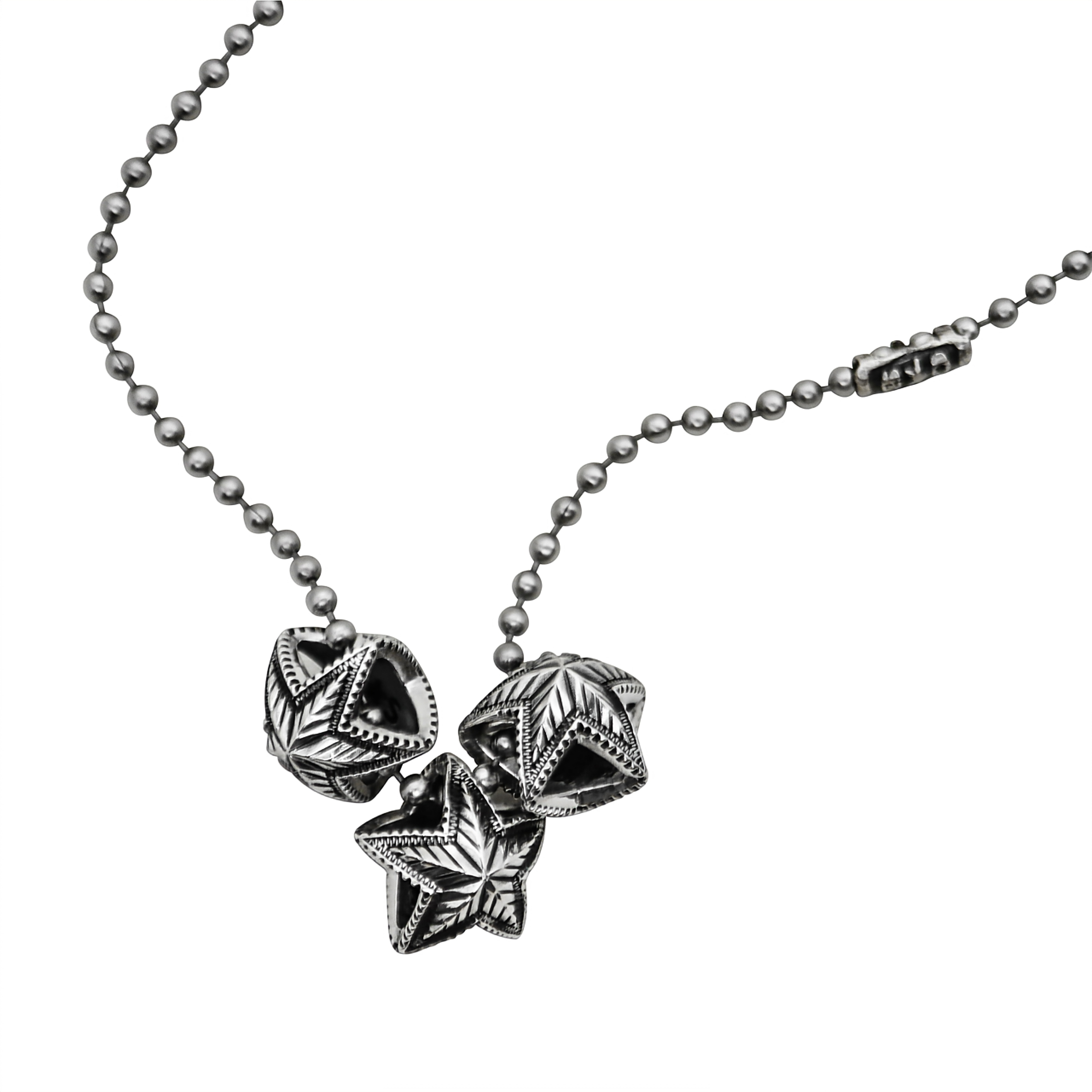 SMALL DOUBLE FACE DEPP STAR PENDANT