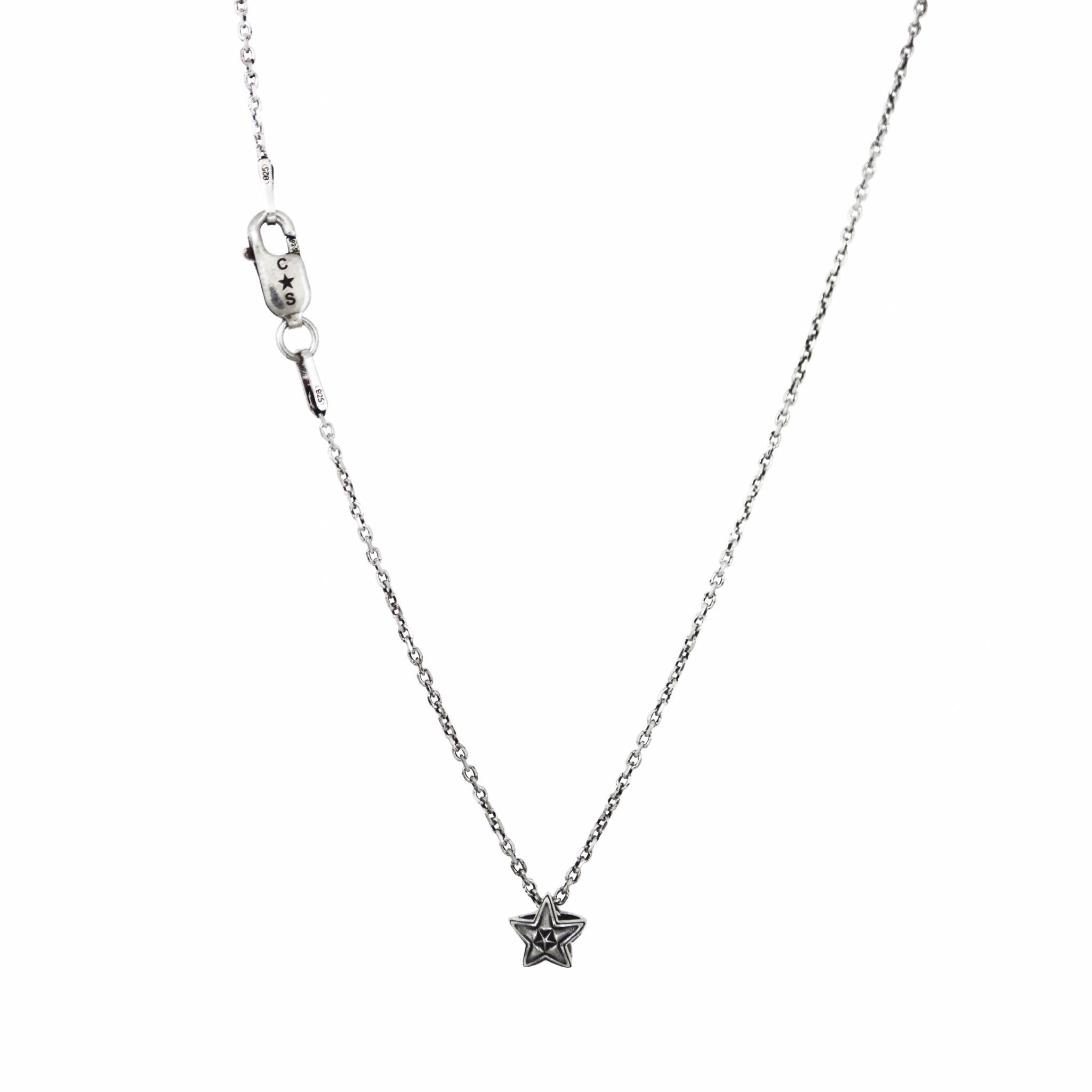 EXTRA TINY DOUBLE FACE STAR IN STAR STUD PENDANT