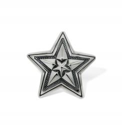 DOUBLE FACE SKULL STAR PENDAN