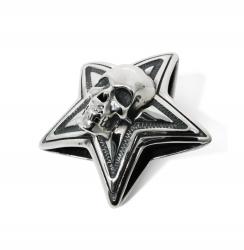 DOUBLE FACE SKULL STAR PENDAN