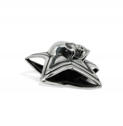 DOUBLE FACE SKULL STAR PENDAN